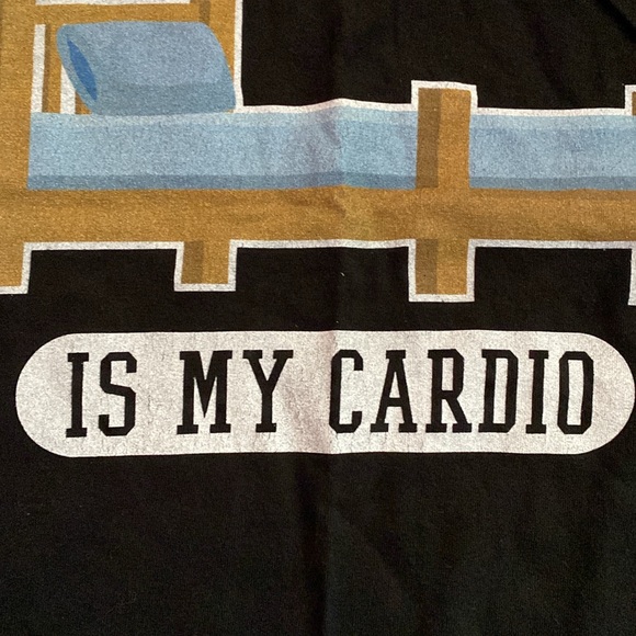 Your Mom is My Cardio Men’s tank top - Picture 2 of 8